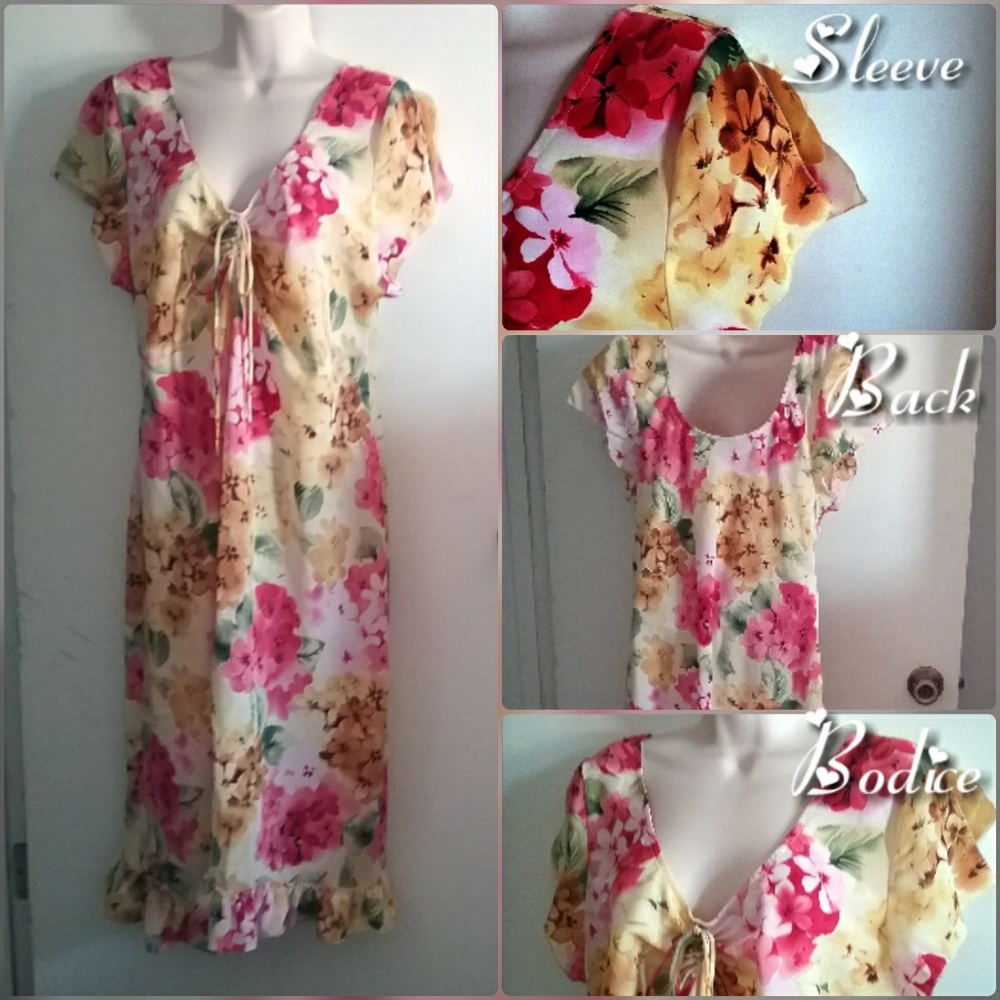 MLLE GABRIELLE Dress Floral Size  20